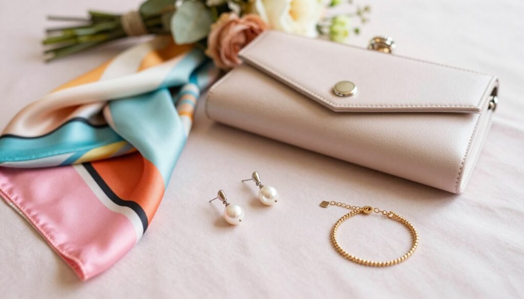 wedding guest outfit accessories